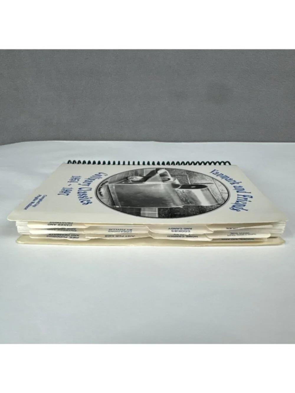 1997 Vanmark and Friends Culinary Classics Cookbook Iowa corporation Wallace